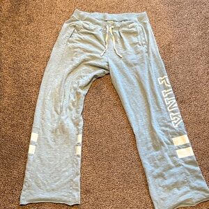 PINK Victoria's Secret Light Blue Joggers